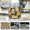 thumbnail image 6 of Yayeee Ashtray with Lid for Cigarette Smokeless Stainless Steel Home Ash Holder, Bright Floral, 6 of 7