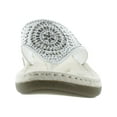 thumbnail image 3 of Cliffs by White Mountain Womens Cienna Embellished Thong Wedges, 3 of 3