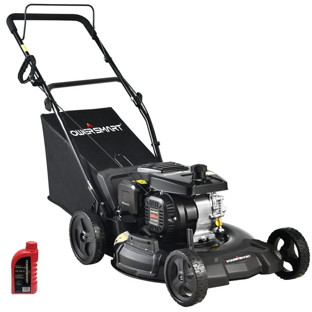 Power Smart 21″ 3-in-1 Gas Powered Push Lawn Mower with 209cc Engine