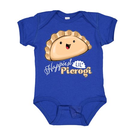 

Inktastic Happiest Lil Pierogi Gift Baby Boy or Baby Girl Bodysuit