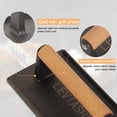 thumbnail image 4 of LEVIASHER 2.2lbs Heavy-Duty Cast Iron Grill Press with Wooden Handle, Cooking Weight Press for Bacon Burger Steak Meat Paninis Vegetable BBQ Press for Weber Blackstone Chef Pitboss Treager Rectangle, 4 of 7