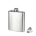 thumbnail image 1 of Dengmore 7oz en Acier Inoxydable Poche Flasque Alcool Whisky Bouchon à Vis, 1 of 1