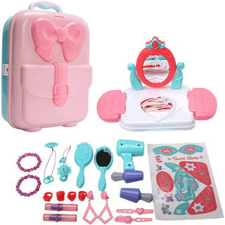 American Plastic Toys My Very Own Kids Vanity with 7 Accessories ...