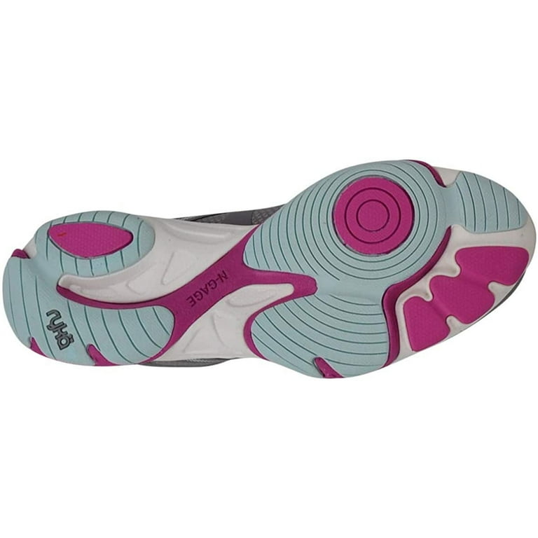 Ryka Women's Influence Cross Training Shoe, Frost Grey/Rose/Pale