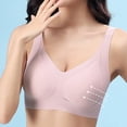 thumbnail image 6 of Women's Adjustable Wireless Sports Bra - No Steel Ring, Plus Size, 6 of 7