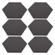 thumbnail image 5 of Small Bulletin Board For Wall Felt Hexagon Wall Tiles Bedroom Decorative Notice Board 12Pcs, 5 of 5