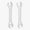 2 PCS Wrench Set, variant on Universal Thin Hub Cone Wrench Set – 0.1" (2.5mm) Super Slim Open-End Wrench, Cr-V Steel with Ni-Cr Plating, 13-20mm Flat Spanner for Bicycle, Car & Home Repair