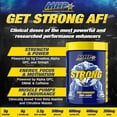 thumbnail image 2 of MHP Strong AF, Pre-Workout, Muscle Building, Strength, Performance, Creatine, Shilajit, Beta Alanine, Citrulline, Alpha-GPC, Sour Candy, 40 Servings, 2 of 6