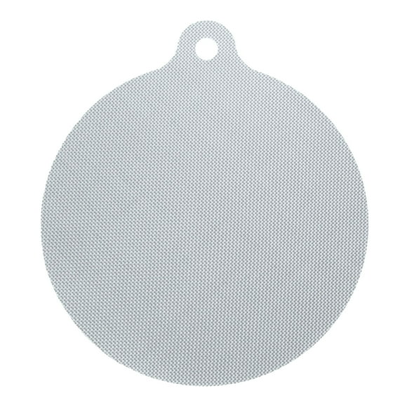 Tapete Protector de Cocina de Inducción de Silicona, Cubierta Protectora Redonda de 8.6 Pulgadas para Cocina de Inducción, Gris