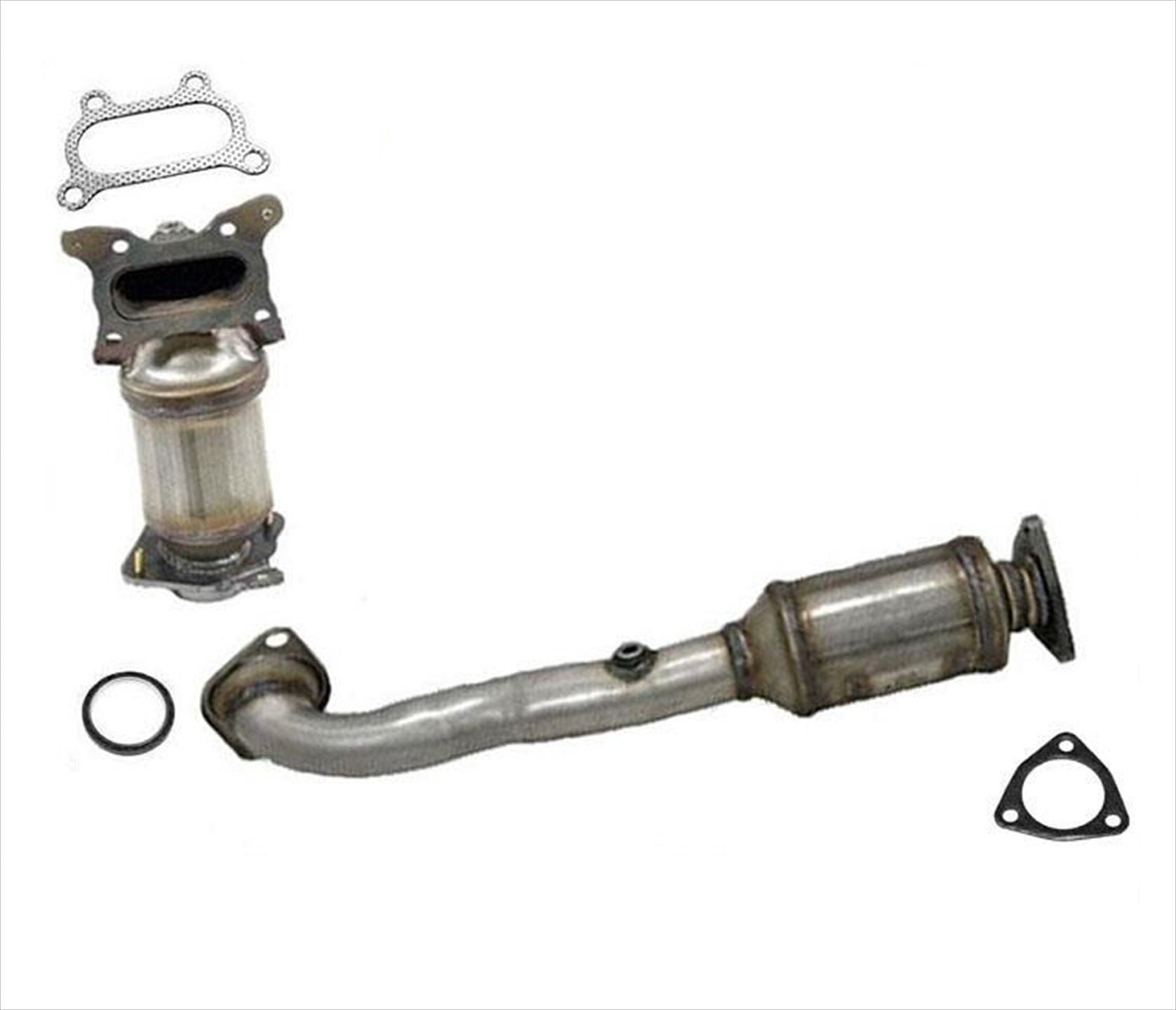 (2) Upper & Lower Catalytic Converters for Honda CRV 2.4L 20102011