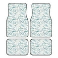 thumbnail image 1 of Kdxio Dragonfly Print Car Floor Mats Universal SUV Front Rear Floor Foot Mats 4-Piece Full Set with Non-Slip Rubber Backing Car Accessories for Most Cars, 1 of 7