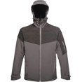 thumbnail image 1 of Regatta - Chaqueta Softshell Dropzone II Reflectante para Hombre (Gris Seal, Negro) Regatta UTRG3236_sealgreyblack, 1 of 2