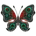 thumbnail image 2 of CafePress - Christmas Butterfly - Large Beach Towel, Soft 30"x60" Towel with Unique Design, 2 of 3