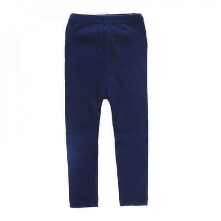 

[Big Clear!] Toddler Kids Girls Solid Pattern Pants Leggings Children Cute Stretchy Warm Trousers Bottoms