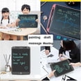 thumbnail image 2 of 10 Inch Lcd Writing Tablet, Blue Erasable Drawing Board With Delete Button, Notepad, Magic Slate, Learning, Working, Doodling, Drawing, Educational To, 2 of 3