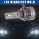 thumbnail image 2 of Ofertas únicas 1 par 9006/HB4 Bombilla LED para faros delanteros 110W 12000LM 6500K Bombilla LED de color blanco Impermeable Azul, 2 of 7