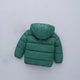 thumbnail image 5 of 50% Off Clear! Toddler Kids Boys Girls Cute Solid Color Plush Cute Winter Thick Casual Keep Warm Hooded Coat Jacket Deals, 5 of 7