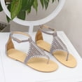 thumbnail image 5 of BONIXOOM Sandals Women Clearance Fall None Wedge Casual Fashion Womens Shoes Gray Size 7.5, 5 of 7