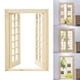 thumbnail image 5 of Generic 1/12 Dollhouse Miniatura Exterior Puerta de 28 Paneles Color de, 5 of 8