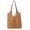 Khaki, variant on Boho Crochet Summer Beach Tote Handmade Cotton Rope Macrame Knit Shoulder Bag for Women Slouchy Hobo