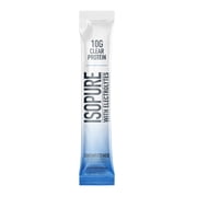 Isopure Clear Protein Powder with Electrolytes, Unsweetened Stick Pack, 6 Count
