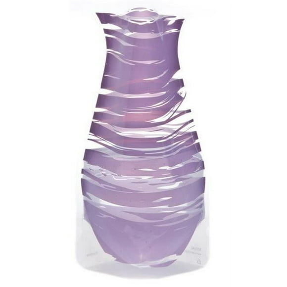 Modgy 66120x2 Myvaz Expandable Flower Vase Bandido Purple-Pack of 2