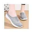 thumbnail image 6 of Ymiytan Womens Loafers Comfy Slip On Shoes Casual Mules Slippers Gray 5, 6 of 6