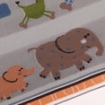 thumbnail image 4 of Miniature Woven Dollhouse Carpets - Dolls House Nursery Rugs - 1/12th Scale Furniture Decorations - Animal Pattern, 4 of 8