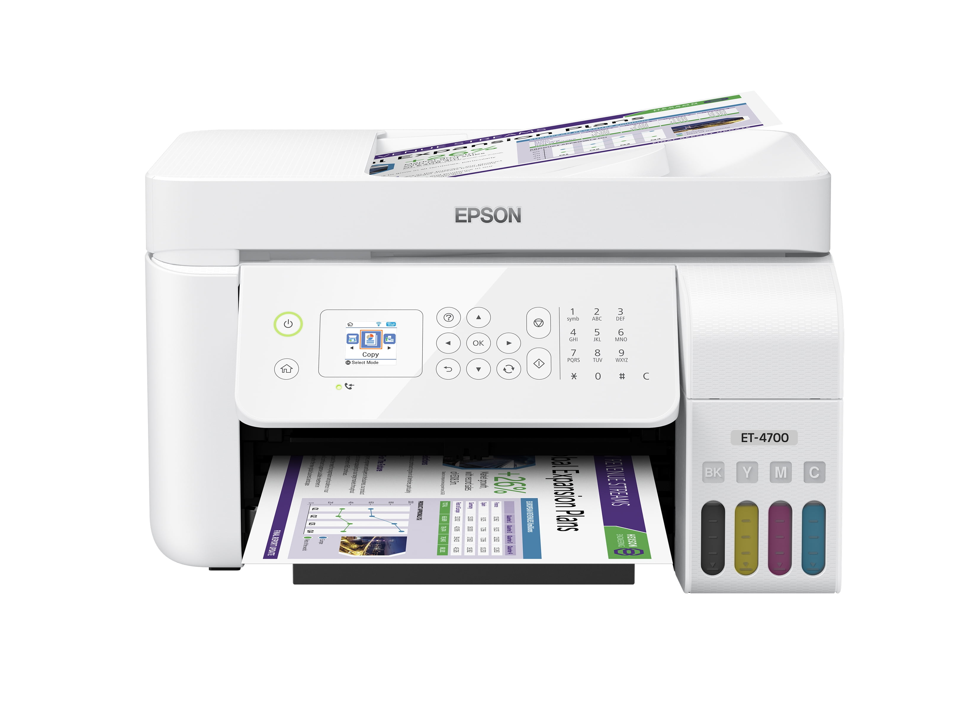 Epson EcoTank ET-4700 Wireless All-in-One Color Supertank ...