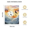 thumbnail image 2 of Nawypu Mountain Landscape Abstract Painting Canvas Wall Art For Living Room Bathroom Wall Decor For Bedroom Kitchen Artwork Canvas Prints  Modern Framed Office Home Decorations Watercolor Picture, 2 of 5