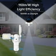thumbnail image 2 of SANSI LED Outdoor Security Floodlight, Motion Sensor, 10000 Lumens, 5000K, IP65 Waterproof, Dusk to Dawn Lighting, 2 of 7