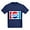 Navy, variant on - 90S Pepsi Logo Kids T Shirt - Dark T-Shirt Kids XS-XL