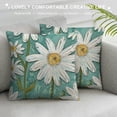 thumbnail image 3 of Chilfamy  Spring Pillow Cover  Daisy Floral Bloom Decorations Seasonal Farmhouse Summer Pillow Case Decor for Sofa Couch, 3 of 5