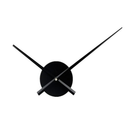 Metal Wall Clock without Numbers Silver Large Quartz Clocks for Living Room Bedrooms Kitchen Lounge
