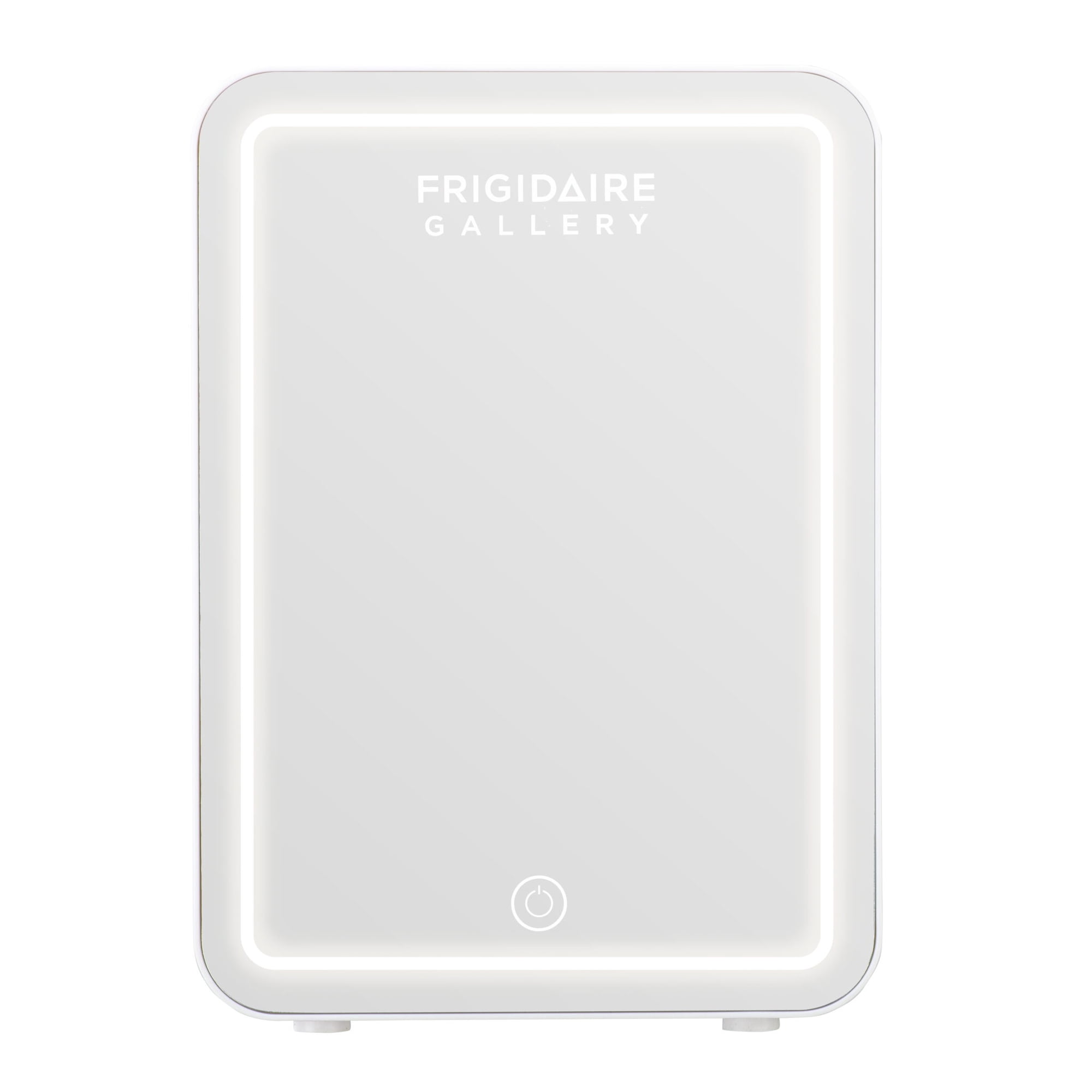 Frigidaire 9 Can Mini Cooler / Skincare Fridge with Built-in Mirror and LED Light, 6.5L Personal Fridge with AC/DC Adapters