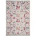 thumbnail image 3 of SAFAVIEH Windsor Marsan Traditional Runner Rug, Ivory/Fuchsia, 3' x 12', 3 of 5