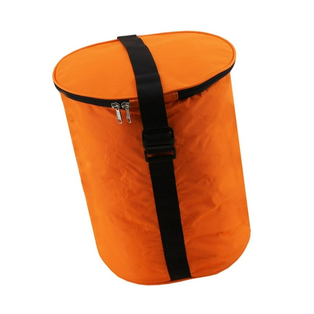 Bolsa para pelotas de tenis, bolsa para entrenamiento de tenis, bolsa para pelotas de pickleball, accesorios para árbitros de tenis Naranja