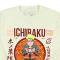 thumbnail image 4 of Naruto T-Shirt Men's Ichiraku Hidden Leaf Ramen Adult Anime Short Sleeve Tee, 4 of 5