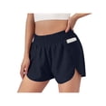 thumbnail image 4 of TheFound Shorts Athlétiques Couleur Unie avec Doublure de Compression Poches, 4 of 9