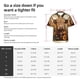 thumbnail image 5 of Balery Vintage Sunflower Cow Camisas hawaianas de manga corta para hombre, camisas playeras de corte holgado, camisas de vacaciones con botones,Medium, 5 of 7