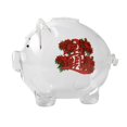 thumbnail image 4 of Figurita de cerdo de cristal, hucha, decoración del hogar, estatua coleccionable, botella de almacenamiento, bote, tarro para niños, niñas, mano de , Estilo B, 4 of 8