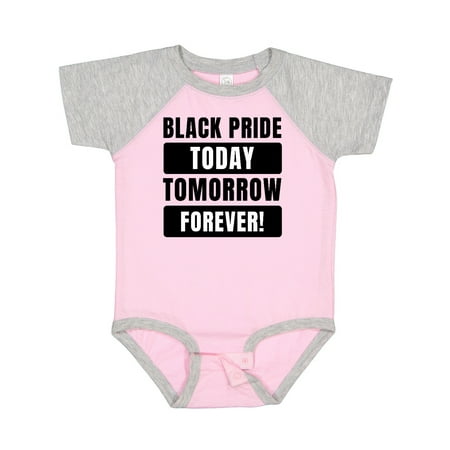 

Inktastic Black History Month Black Pride Today Tomorrow Forever Gift Baby Boy or Baby Girl Bodysuit