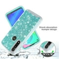 thumbnail image 4 of for Motorola Moto G Fast Glitter Bling Full Body Built In Screen Protector Case Phone Case PU Shock Bumper Scratch Guard Skin Wrap Slim Cover, 4 of 4