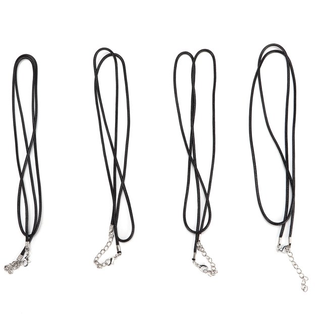 Apuakthei - 4 cordones para el cuello, color negro, poliéster, para estudiantes, personal, tarjeta de identificación, teléfono, llaves, cámara