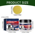 thumbnail image 3 of LXYFH Magical Nano Technology Stainless Steel Cleaning Paste Stainless Steel Clean Wax Remover For Metal Remover For Stainless Steel Stainless Steel Cleaner And Polish, 3 of 9