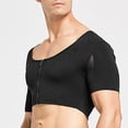thumbnail image 2 of Dpytoraw Men Zipper Vest Corset Body Shape Tight Chest Back Lift Shapewea, 2 of 5