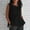 Black, variant on HOZADOIE Tank Tops for Women Cotton Linen Blend Spring Summer Stylish Sleeveless Solid Color Crew Neck Relaxed Daily Casual Wear Versatile Loose Fit Basic Tunic Shirts