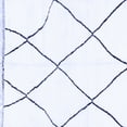 thumbnail image 1 of Ahgly Company Indoor Square Solid Blue Modern Area Rugs, 5' Square, 1 of 4