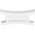 thumbnail image 6 of 32"W x 21 3/8"H x 7"C x 1"P Haven Architectural Grade PVC Contemporary Ceiling Medallion, 6 of 7