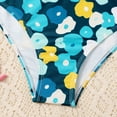 thumbnail image 6 of Xinhuaya 8-12T Girls 2Pcs Swimsuit Kids Bikini Swimwear Outfits Child Prining Tankini Bathing Suit Set, 6 of 7
